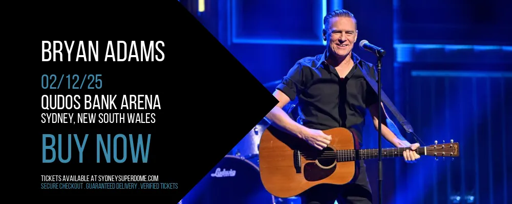 Bryan Adams at Qudos Bank Arena